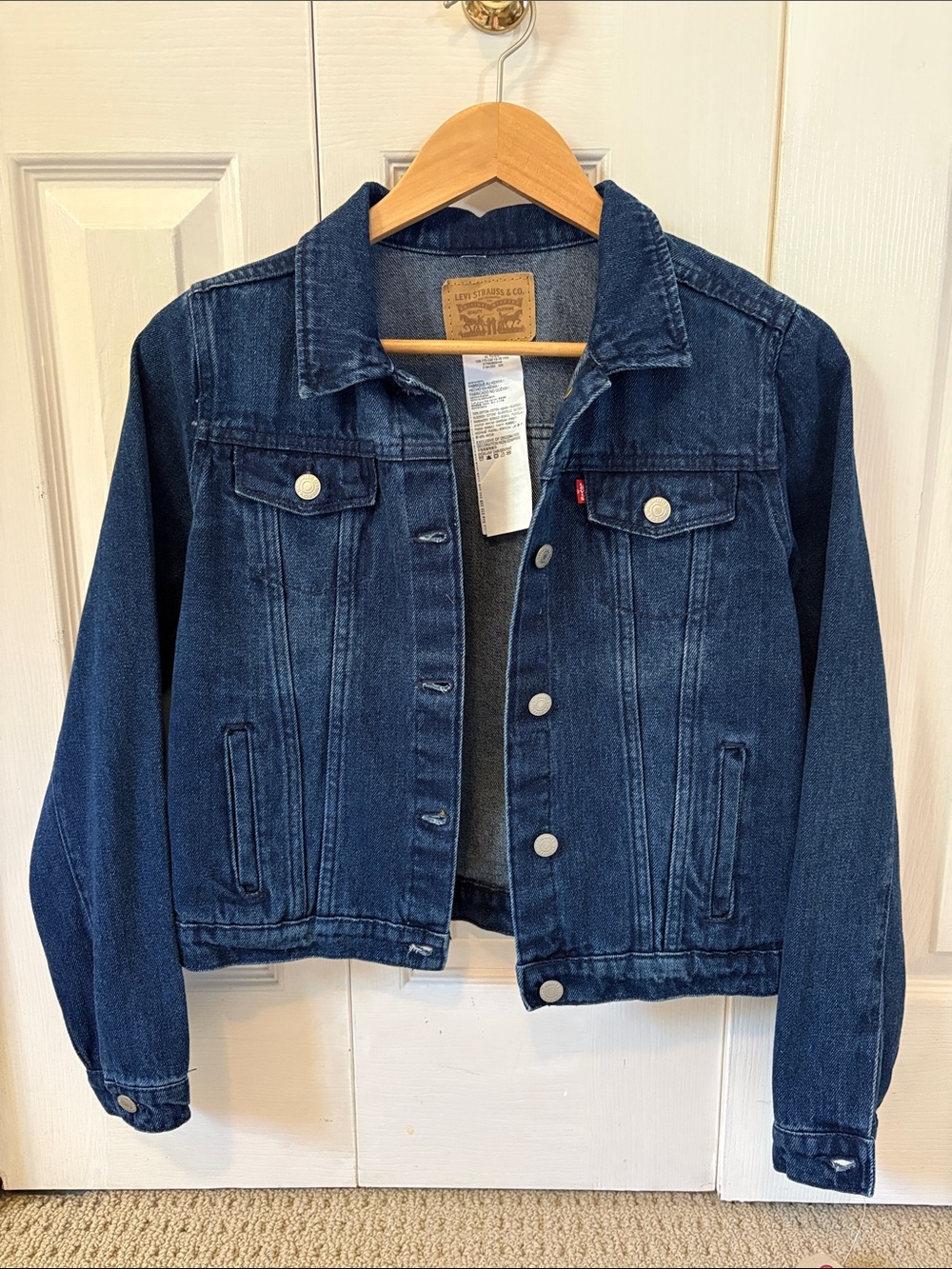 Levi's Indigo Blue Classic Denim Jacket